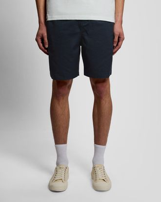 Lyle & Scott Mens Everyday Shorts in Black Cotton - Size X-Large