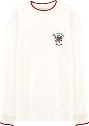 Dr&ocirc;le de Monsieur Slogan Rose T Shirt