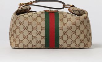 Gucci Borsa Vanity Gucci in canvas con monogram GG jacquard