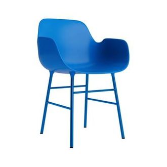 NORMANN COPENHAGEN Armchair Form - Blue - Solid oak - Designer Simon Legald