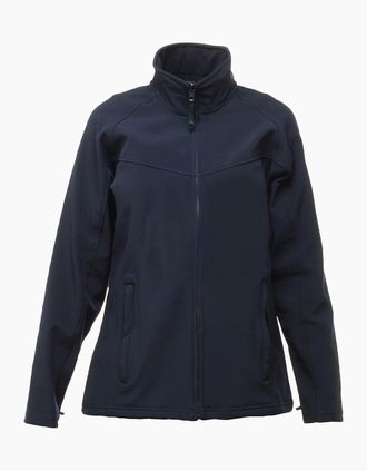 Regatta Womens Regatta Womens/Ladies Uproar Softshell Jacket (Water Repellent & Wind Resistant) - Navy - Size: 22