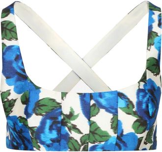 Philosophy di Lorenzo Serafini Top Ivoor - Dames - Tops zonder mouwen - Beige - M - Tops