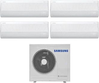 Samsung Aire Acondicionado Cuatro Split Inverter Samsung Aire Acondicionado Windfree Serie Avant 7000+7000+7000 Btu Con Aj080txj4kg/eu Wi-fi 7+7+7 R-32 - Nuev