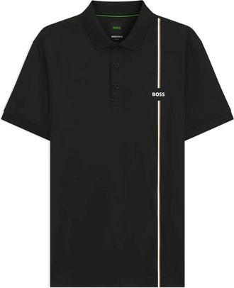 HUGO BOSS PL TOC Game 3 Polo - Heren - Polos - Zwart - XL - Polyester - Tops