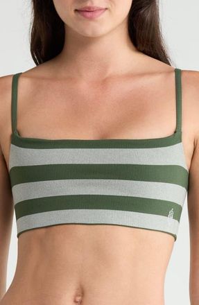 Free People FP Movement Tighten Up Reversible Bra in Ivy Combo at Nordstrom, Size Medium/large