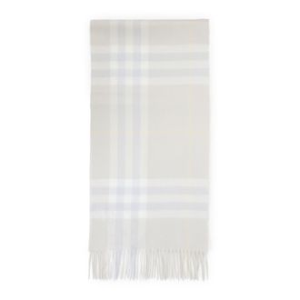 Burberry Grey Checks Scarf