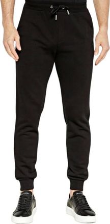 Karl Lagerfeld Heren, Broeken, Zwart, Maat: XL