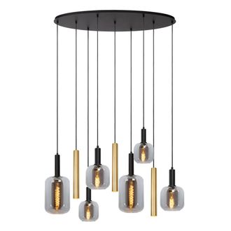 Netlighting Joanet Pendant light 6xE27 Brass in Gold