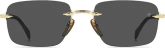 David Beckham Sunglasses Db 1195/S Rhlir Gold/Black Men