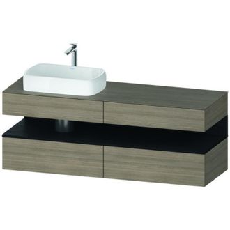 Duravit Duravit Qatego Consola Mueble Bajo Lavabo, 2 Extensiones, 2