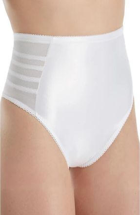 Rago Firm Shaping High Waist Thong in White at Nordstrom, Size X-Large