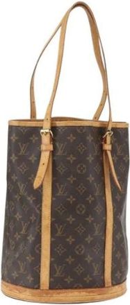 Louis Vuitton Pre-owned Bucket Bags, female, Brown, Size: ONE SIZE Pre-owned Bucket Bag
