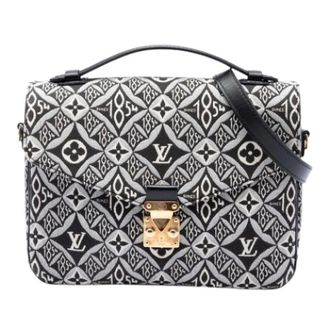 Louis Vuitton Pre-owned Pochette Metis - Dames - Pre-owned - Zwart - Maat: ONE Size Zijde