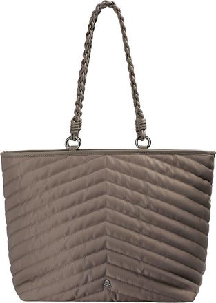 Scalpers Quilted Shopper Bag in Taupe at Nordstrom