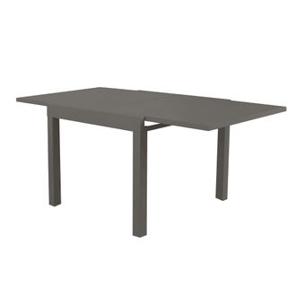 Milani Home Milani Home - Jerri - Set Tavolo In Alluminio Cm 90/180 X 90 X 75 H Con 6 Poltrone Lotus