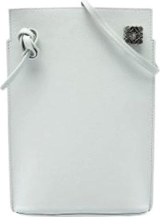Loewe Bolso Cruzado Pre-owned - Pre-owned - Mujer - Blanco - ONE SIZE