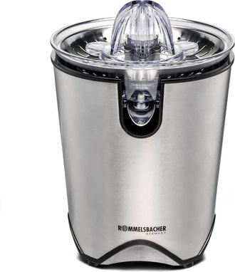 Rommelsbacher Zp 60/e Prensa De C&iacute;tricos El&eacute;ctricos 100 W Negro, Acero Inoxidable