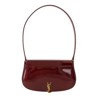 Saint Laurent Shoulder Bags, female, Red, Size: ONE SIZE Mini Voltaire