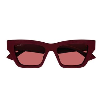 Gucci Gg1753 S Linea Emblem Bordeaux