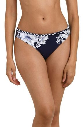 La Blanca Mariner Hipster Bikini Bottoms in Indigo at Nordstrom, Size 10