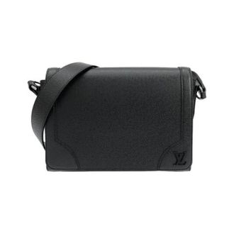 Louis Vuitton Tweedehands leren Louis Vuitton tassen - Dames - Pre-owned - Zwart - Maat: ONE Size Leer