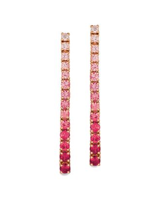 Le Vian 14K Strawberry Gold 1.62 Ct. Tw. Ruby Pink Sapphire Earrings