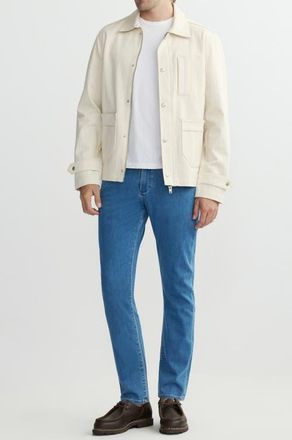 DL1961 Russell DL Ultimate Knit Slim Straight Jeans in Horizon at Nordstrom, Size 38 X 32