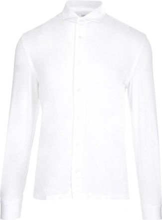 Barba Oxford Katoenen Overhemd - Heren - Zakelijke Overhemden - Wit - 3XL - Katoen - Overhemden