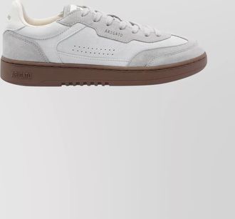 Axel Arigato suede leather low-top sneakers
