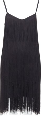 Raey Cocktail Tiered Fringe Flapper Dress