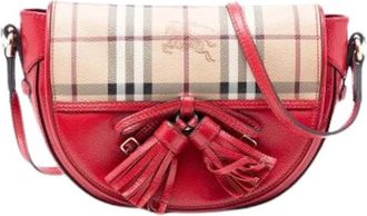 Burberry Borsa a tracolla Maydown Pre-owned - - Pre-owned - Donna - Rosso - ONE SIZE