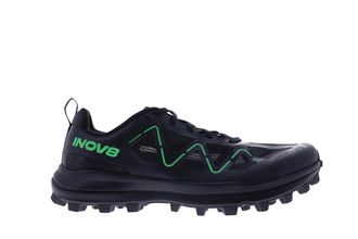 Inov8 Womens Mudtalon Zero - Zero Drop Trail Running Shoes - Black/Green - 7.5 Wide