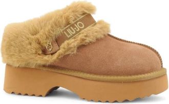 Liu Jo Sabot - Dames - Winterlaarzen - Bruin - 35 EU - Leer - Schoenen