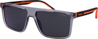 Carrera Square Sunglasses - male - Carrera - Sunglasses - Gray - 58 MM - Accessories