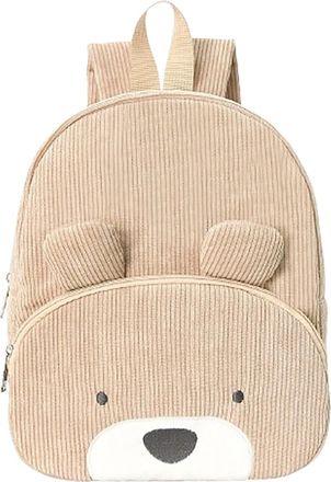 Generic Womens Cartoon Backpack, Lightweight Casual Bag, Fashionable Design Storage Bag, Suitable for Outdoor Travel, Weekend Travel (Khaki Bear,31 * 10 * 24c