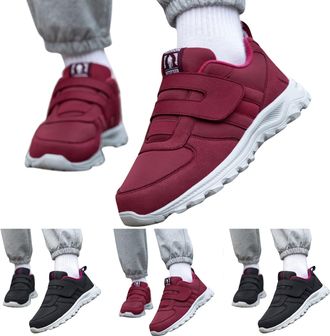 Generic Womens Low Top Slip On Trainers Easy Fasten, Womens Easy Fasten Trainers, Fashion Flat Soled Sneakers Lightweight Comfortable Sneakers Versatile Non-S