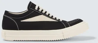Rick Owens Zapatillas Vintage de lona con ante