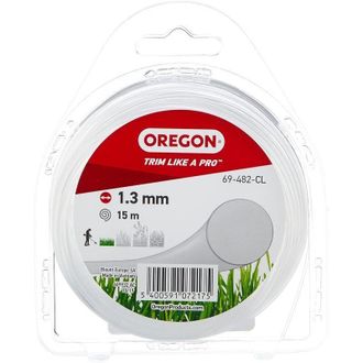 Oregon Scientific Filo per Decespugliatore Tondo in Nylon Resistente, Adatto alla Cura del Prato ed a Rimuovere Erbacce e Aiuole, Compatibile con Numerosi Marchi, 2,4