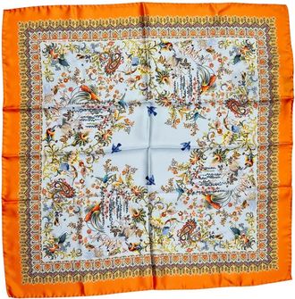 Etro Turandot Foulard 70x 70 - Dames - Zijden sjaals - Veelkleurig - ONE Size - Accessoires