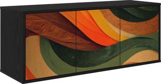 vidaXL Mueble De Tv Montado En La Pared Bonn 102 X 33 X 40 Cm Vidaxl