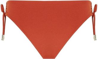 Max Mara Beachwear Samanta Brick Red Bikini Bottom
