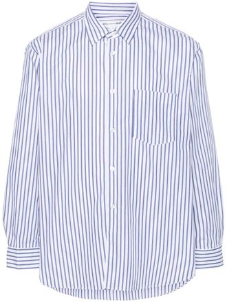 Comme Des Gar&ccedil;ons Camicia a righe - Blu