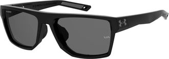 Under Armour Launch 2/G Zonnebril - Heren - Accessoires - Zwart - Maat: 57 MM
