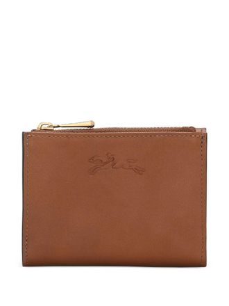 Longchamp Épure leather zip wallet - women - Calf Leather (top grain) - One Size - Brown