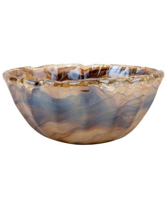 Vietri Vietri Onda Glass Tortoiseshell Small Bowl With $5 Credit