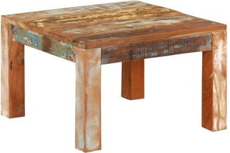 vidaXL Coffee Table 55x55x35 cm Solid Wood Reclaimed Vidaxl