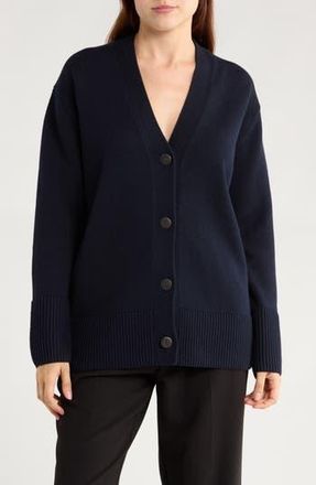 Vince Weekend Wool Blend Cardigan in Coastal at Nordstrom Rack, Size X-Small