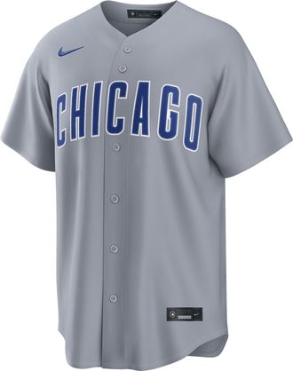 Nike Pete Crow-Armstrong Chicago Cubs Nike Mens MLB Replica Jersey in Grey | RP26EJRDEJ9-81N