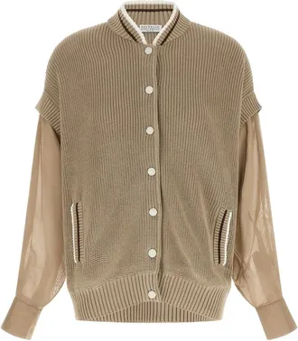 Brunello Cucinelli Mujer, Jerseys, Beige, Talla: XL