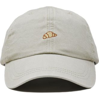 Dalix Croissant Dad Cap in Washed Stone White at Nordstrom